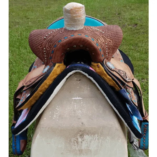 12", 13" Double T  Youth Bear Trap style saddle