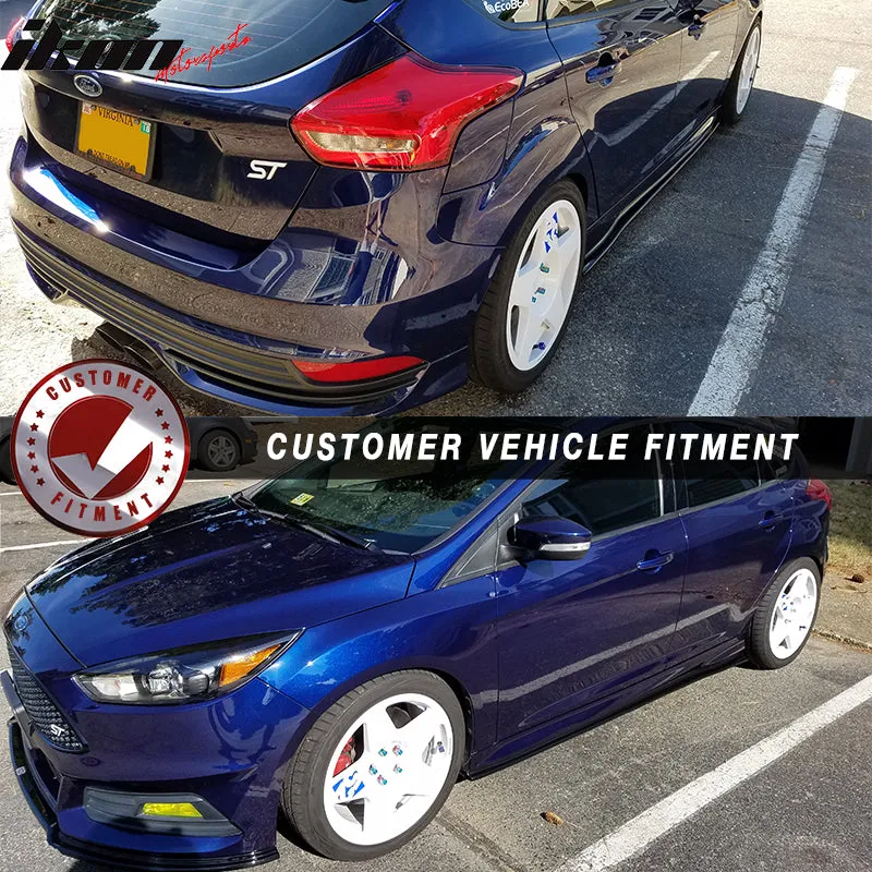 2013-2018 Focus ST 2016-18 Focus RS Side Skirts Rocker Panel PU