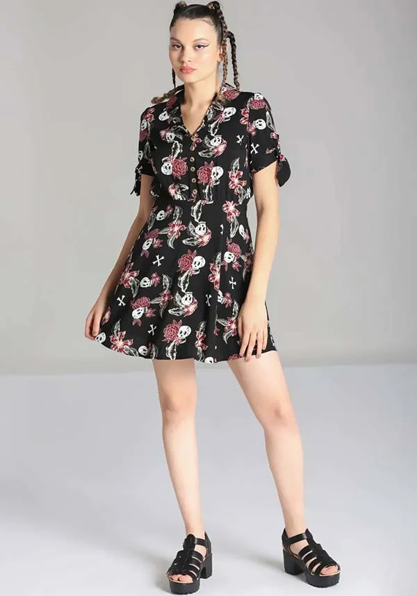 Alani [Black/Red] | MINI DRESS*