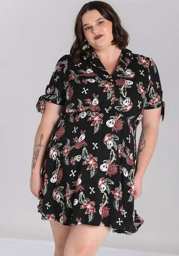 Alani [Black/Red] | MINI DRESS*