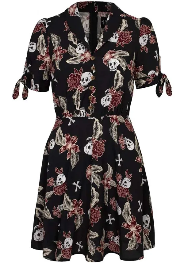 Alani [Black/Red] | MINI DRESS*