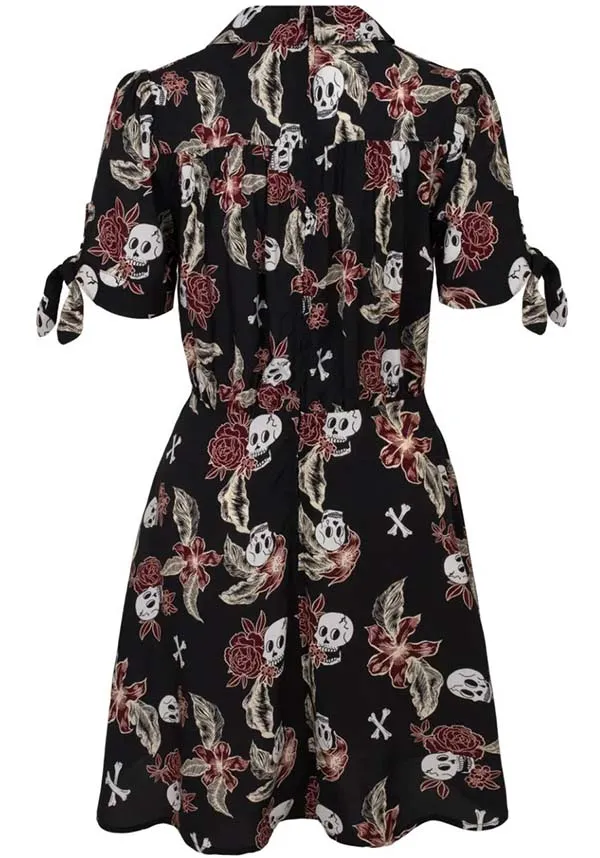 Alani [Black/Red] | MINI DRESS*