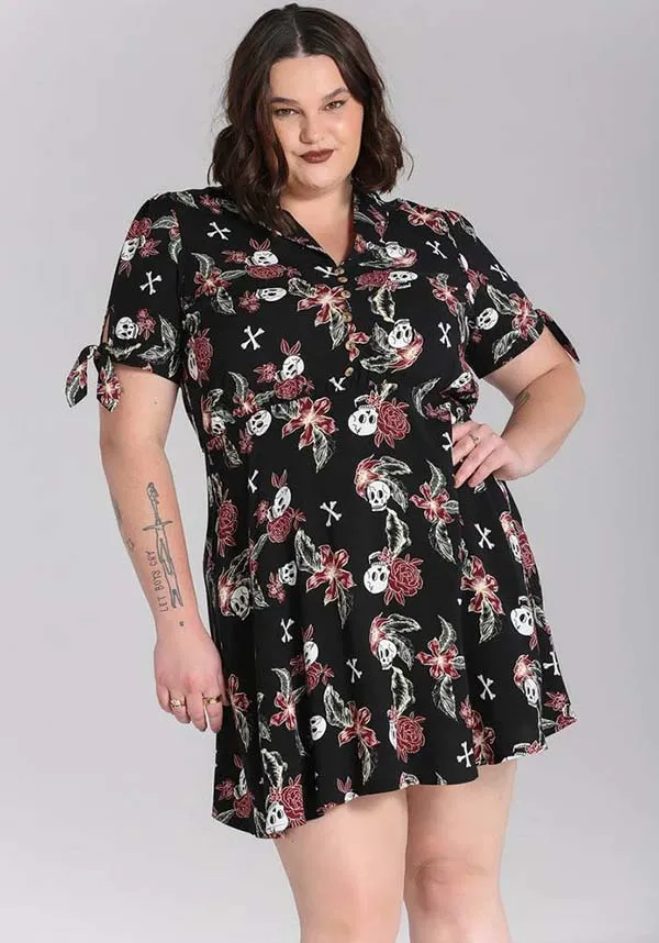 Alani [Black/Red] | MINI DRESS*