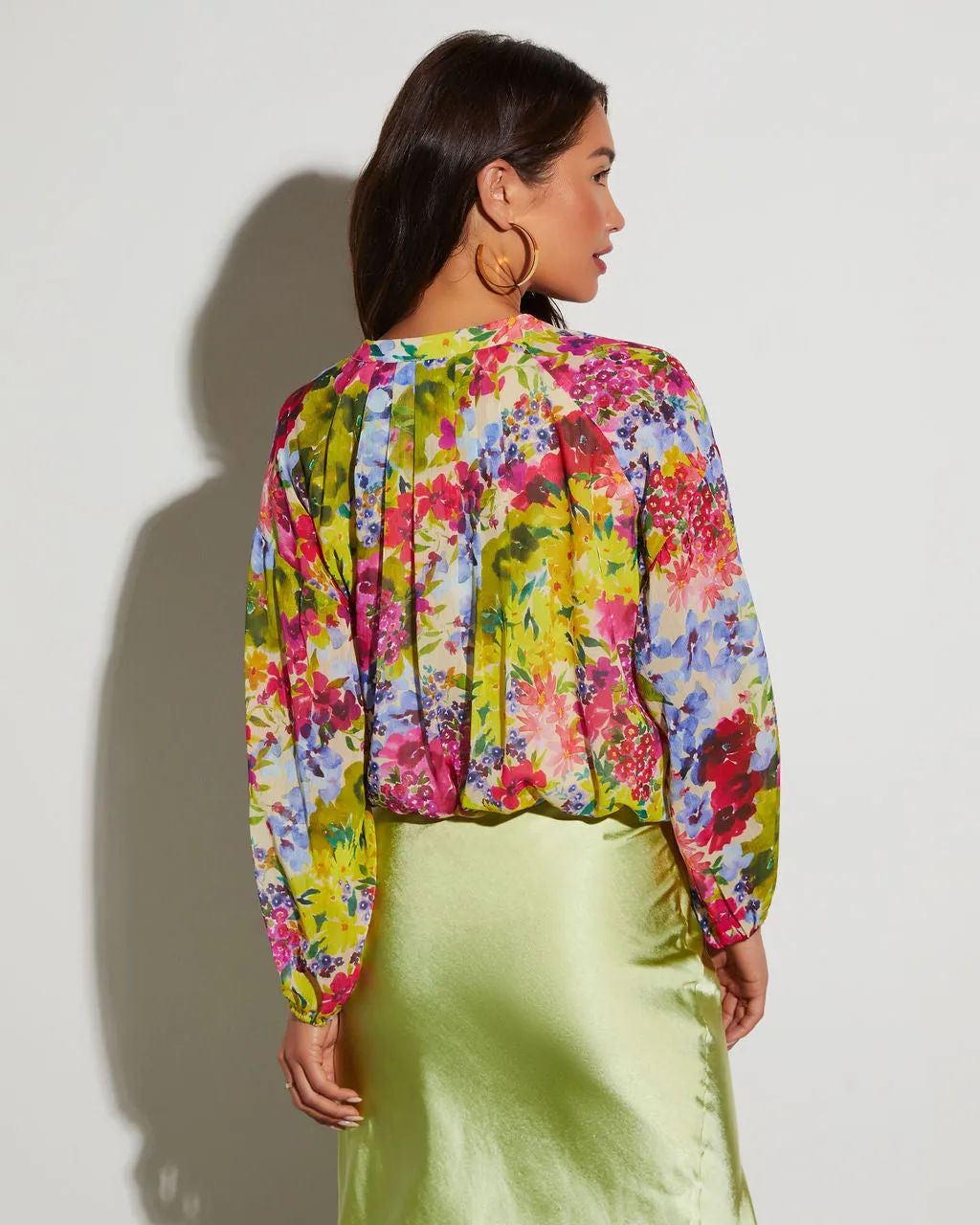 Astoria Floral Long Sleeve Top
