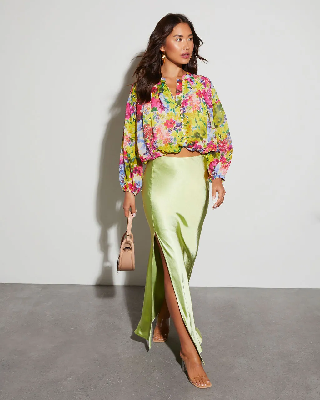 Astoria Floral Long Sleeve Top