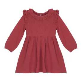 Autumn Dress - Red by Mabel   Honey - FINAL SALE