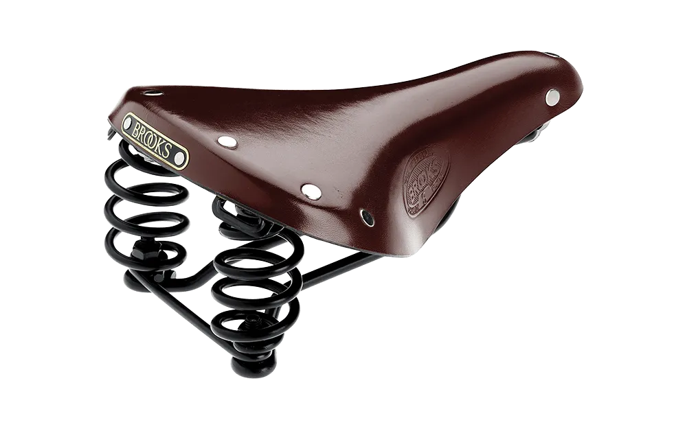 Brooks England Flyer Short Saddle - Antique Brown