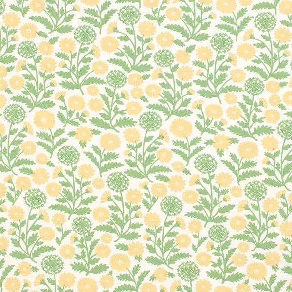 Bubble Romper - Dandelions Green & Yellow by Winter Water Factory