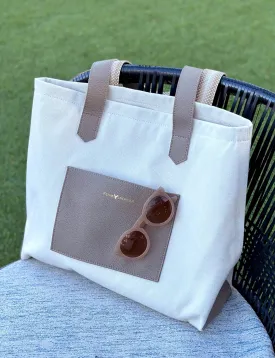 Canvas "Vacay" Tote Bag