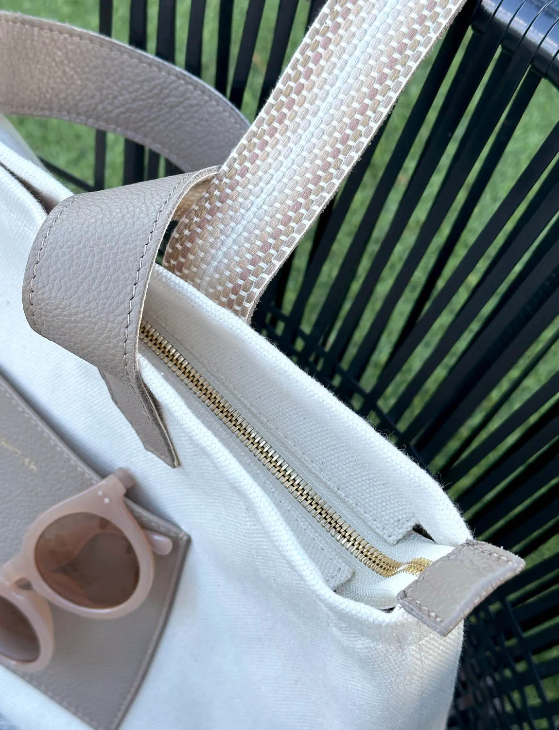 Canvas "Vacay" Tote Bag