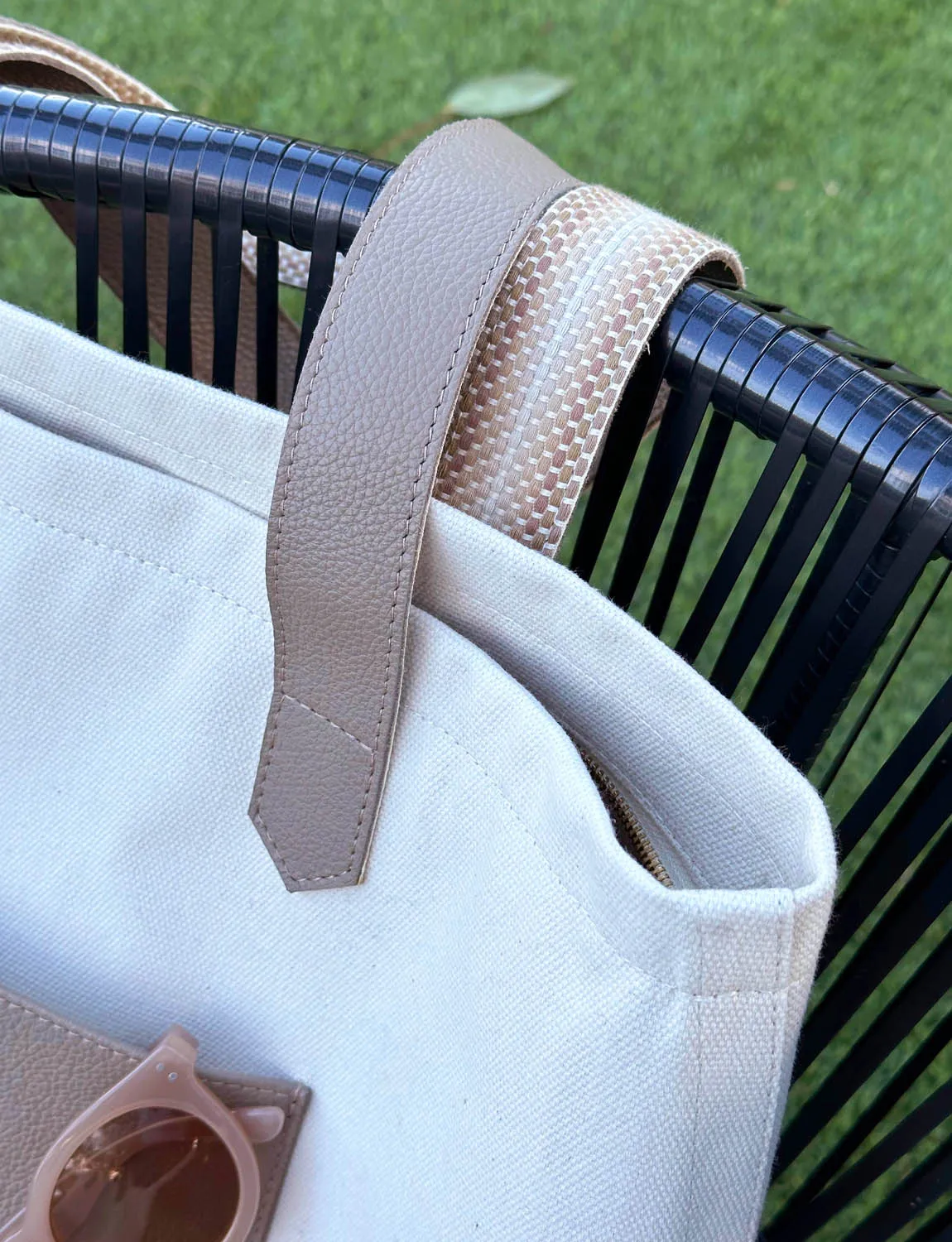 Canvas "Vacay" Tote Bag