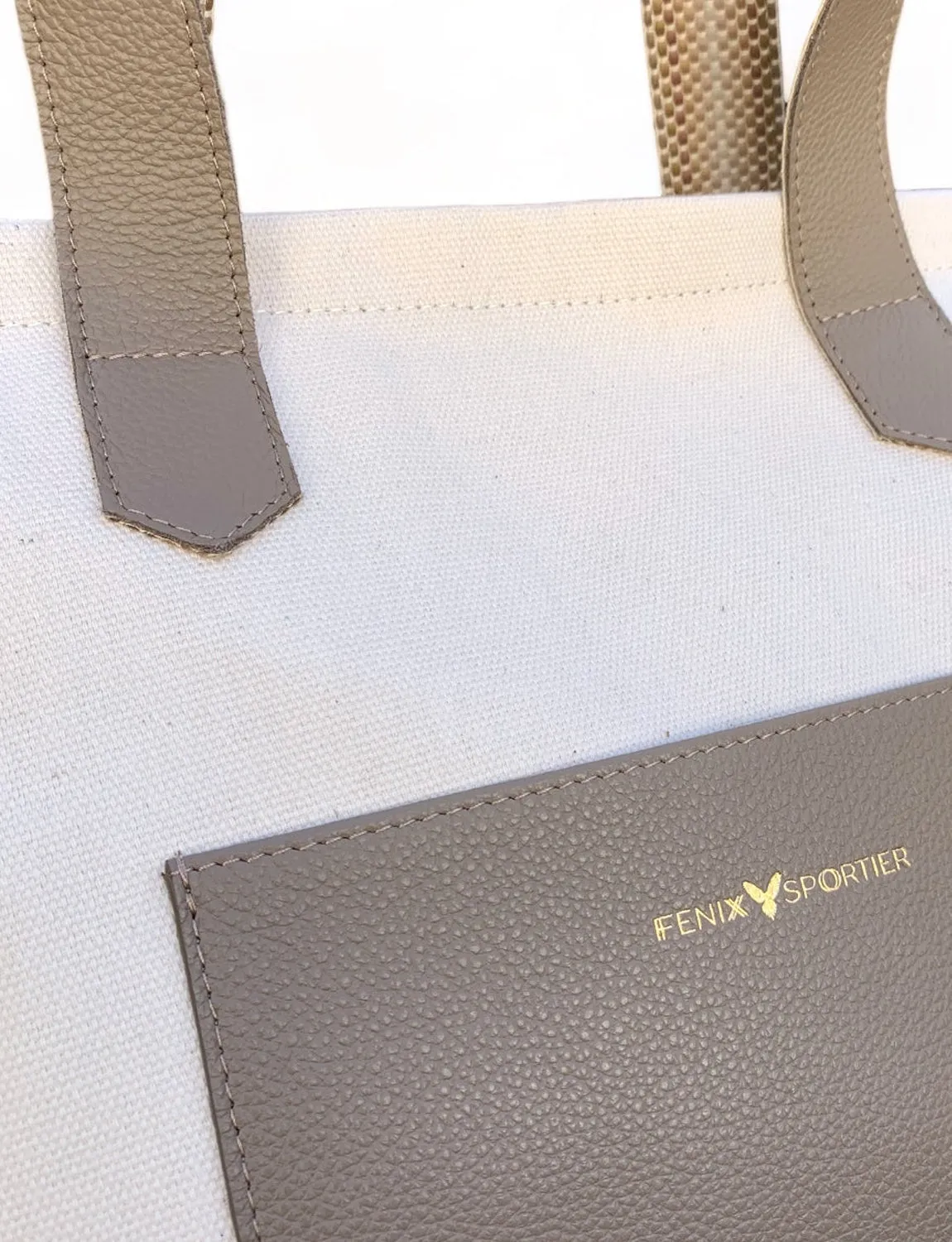 Canvas "Vacay" Tote Bag