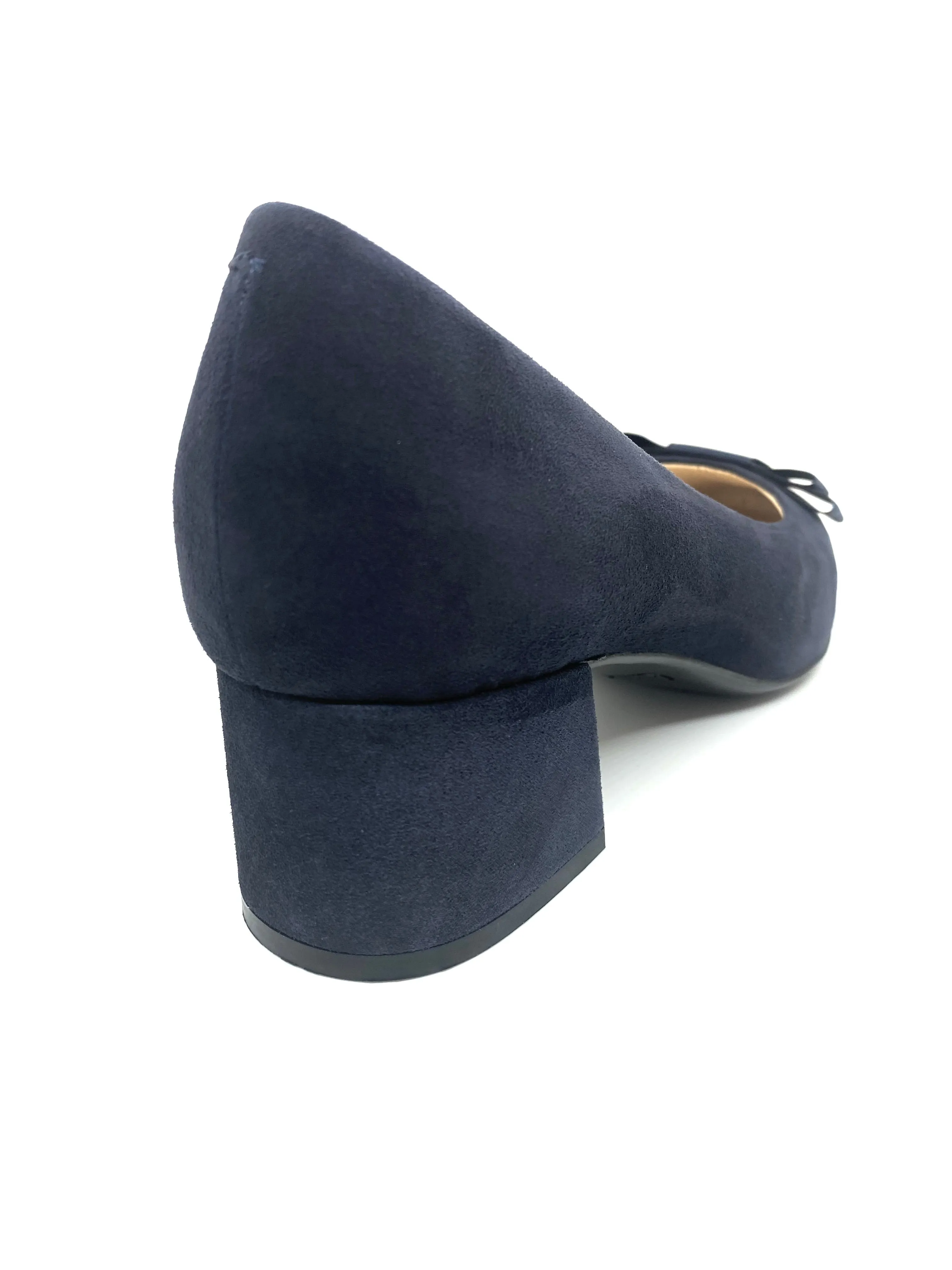 Caprice Ladies square Toe Court Shoe