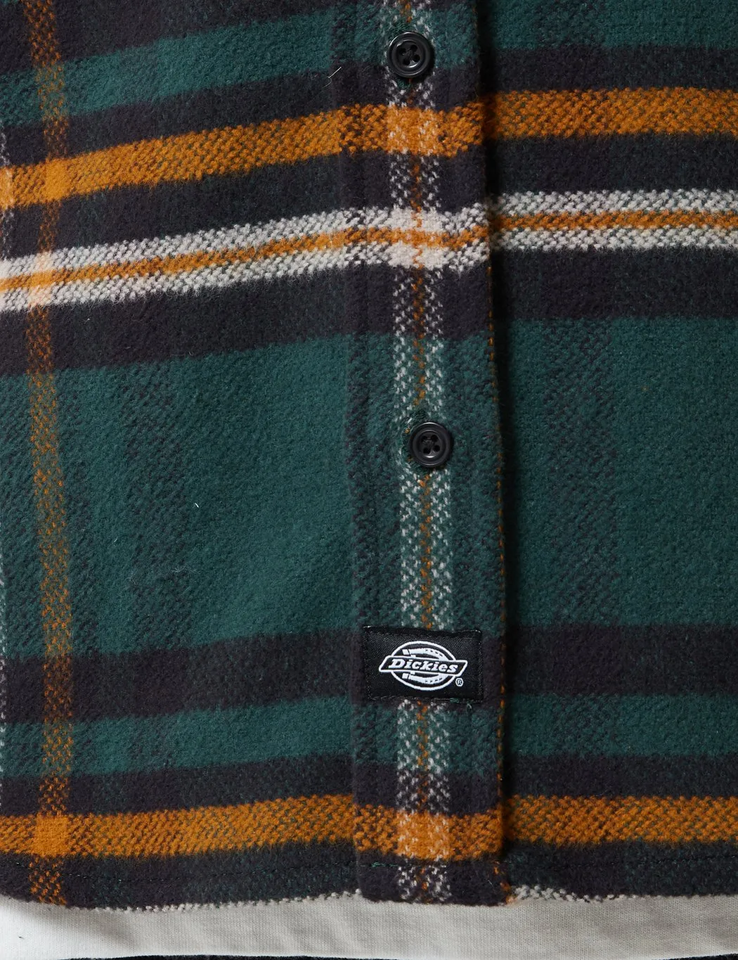 Dickies Prestonburg Check Shirt - Forest Green