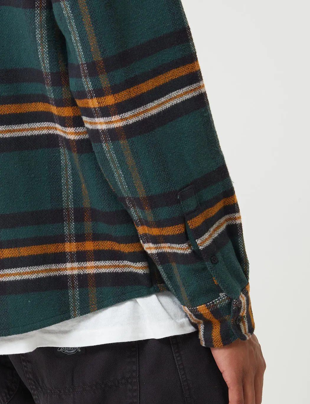Dickies Prestonburg Check Shirt - Forest Green