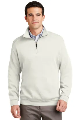 DISCONTINUED  Port Authority ®  Flatback Rib 1/4-Zip Pullover.  F220