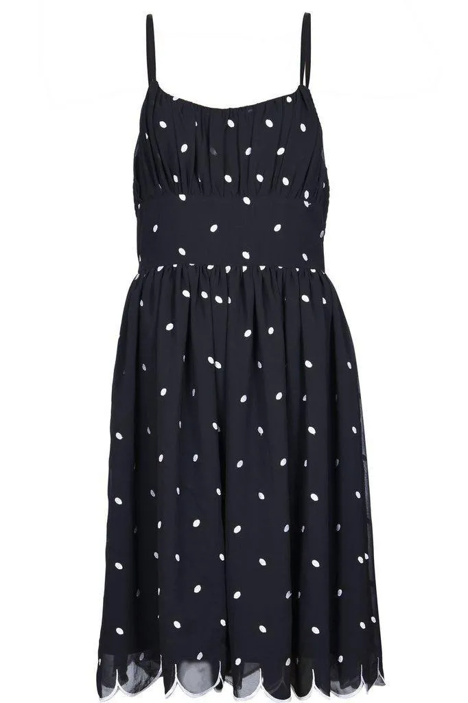 Dotty Polka Dot Flared Dress