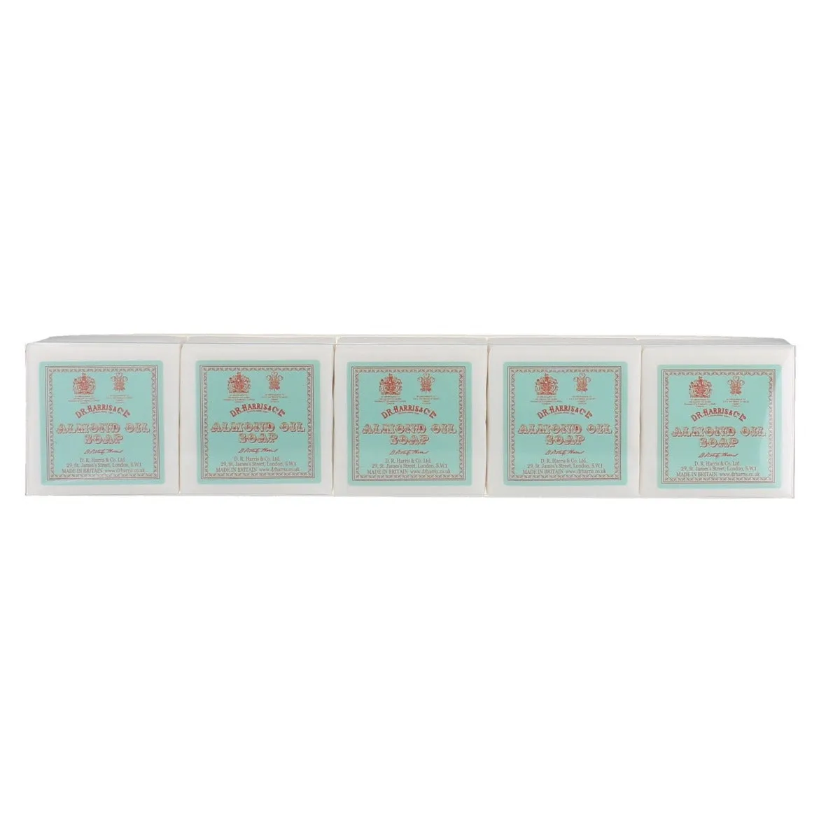 D.R. Harris Almond Oil 'Guest Soap' (Set of 5)