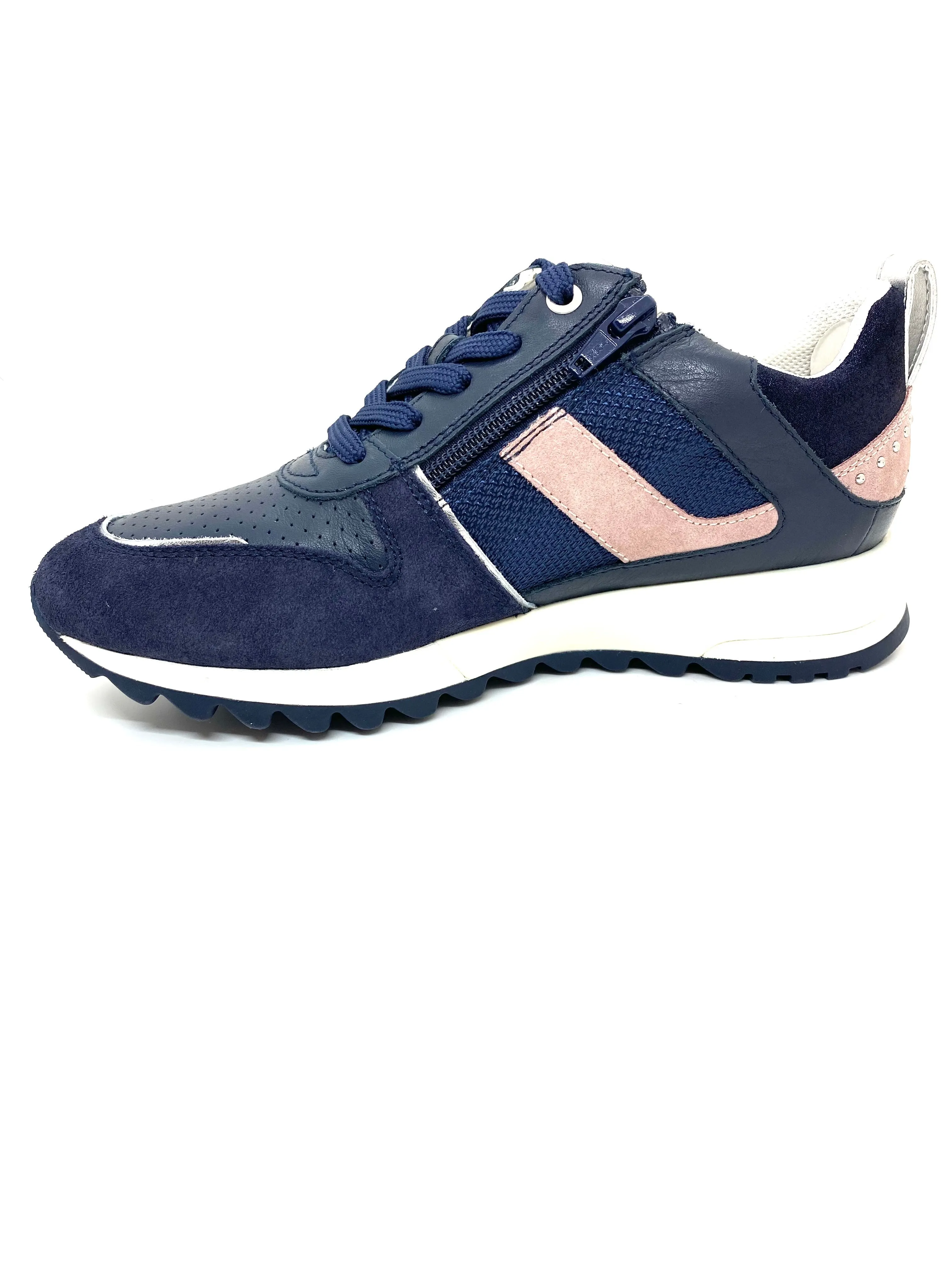 Geox Tabelya Ladies Lace Up Sneaker