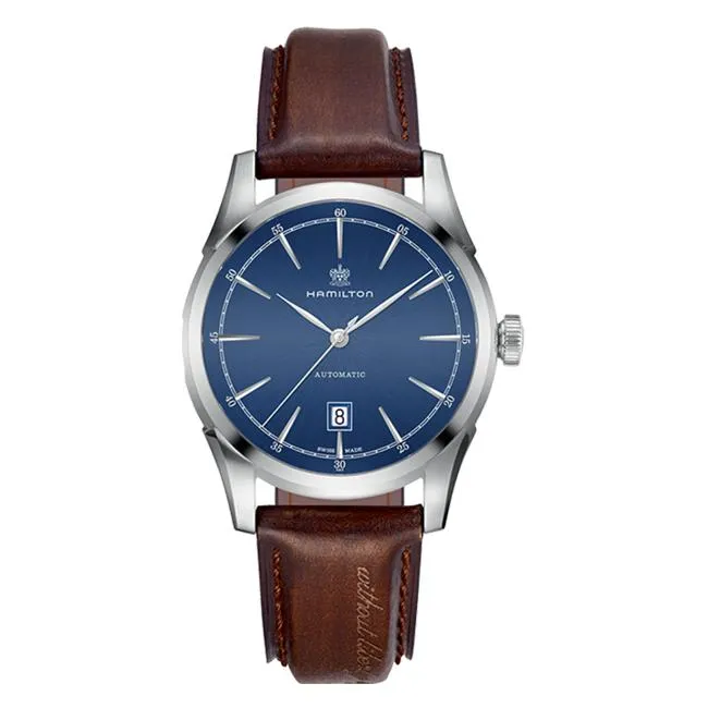 Hamilton American Classic Spirit of Liberty Automatic Leather Strap Watch, H42415541