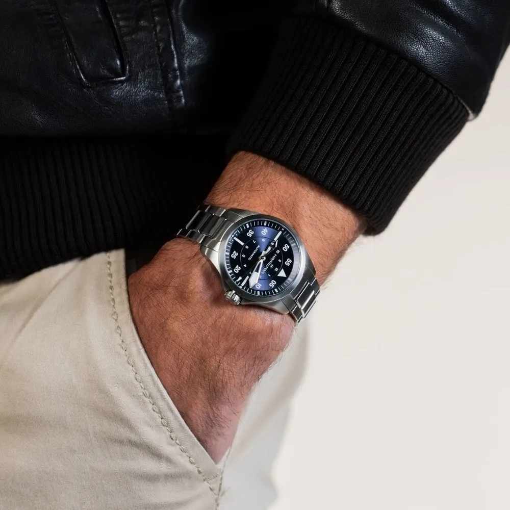 Hamilton Khaki Aviation Pilot Auto Steel 36mm Watch, H76215140