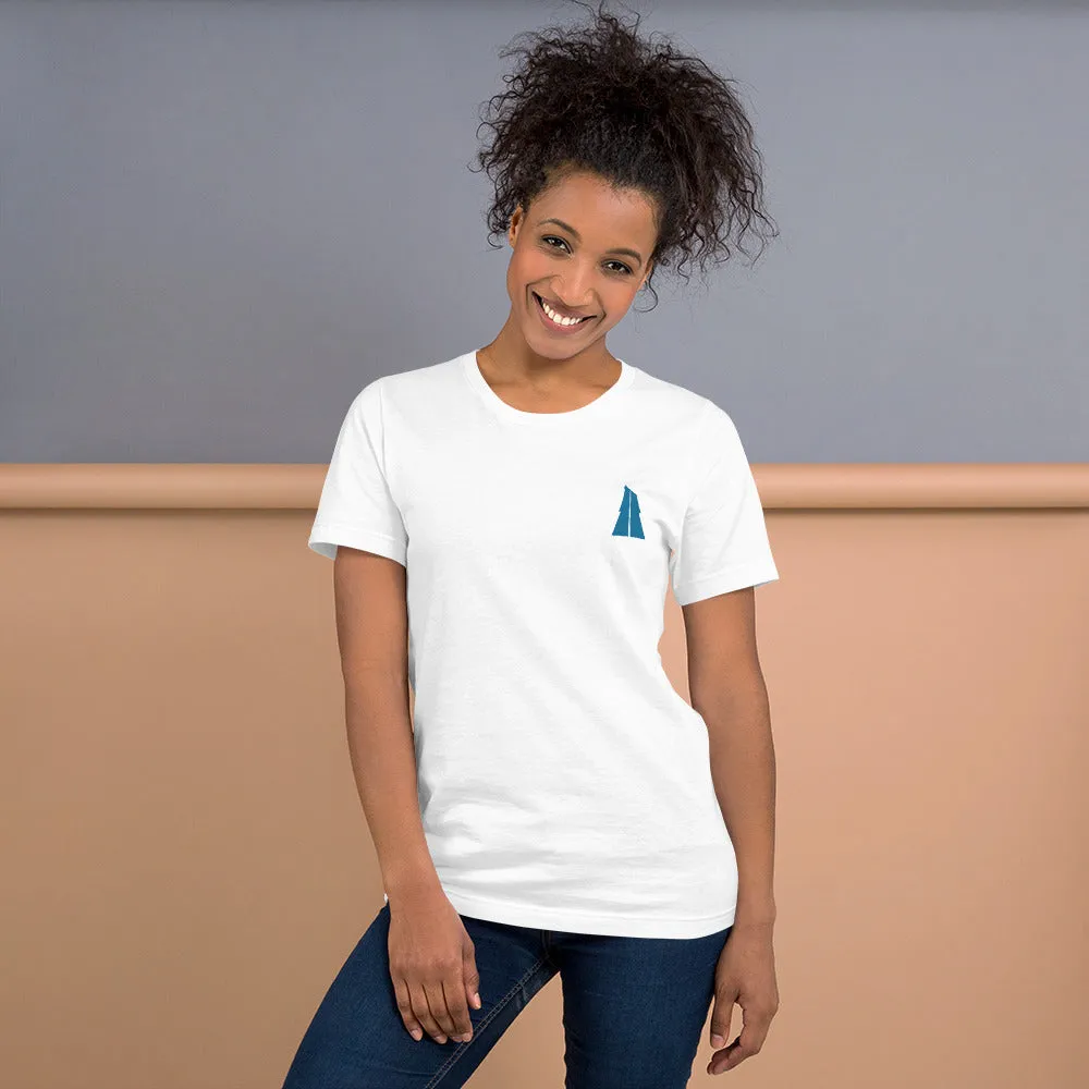 Hart Prairie Quad Chairlift Ladie's Short Sleeve Shirt