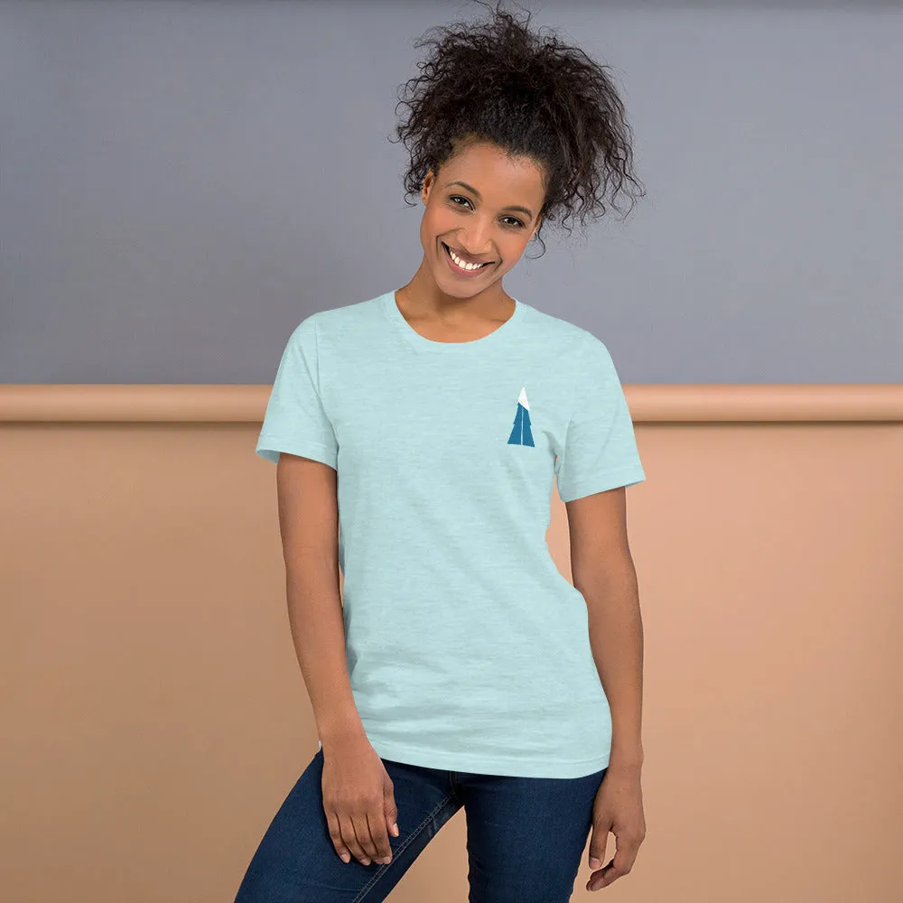 Hart Prairie Quad Chairlift Ladie's Short Sleeve Shirt