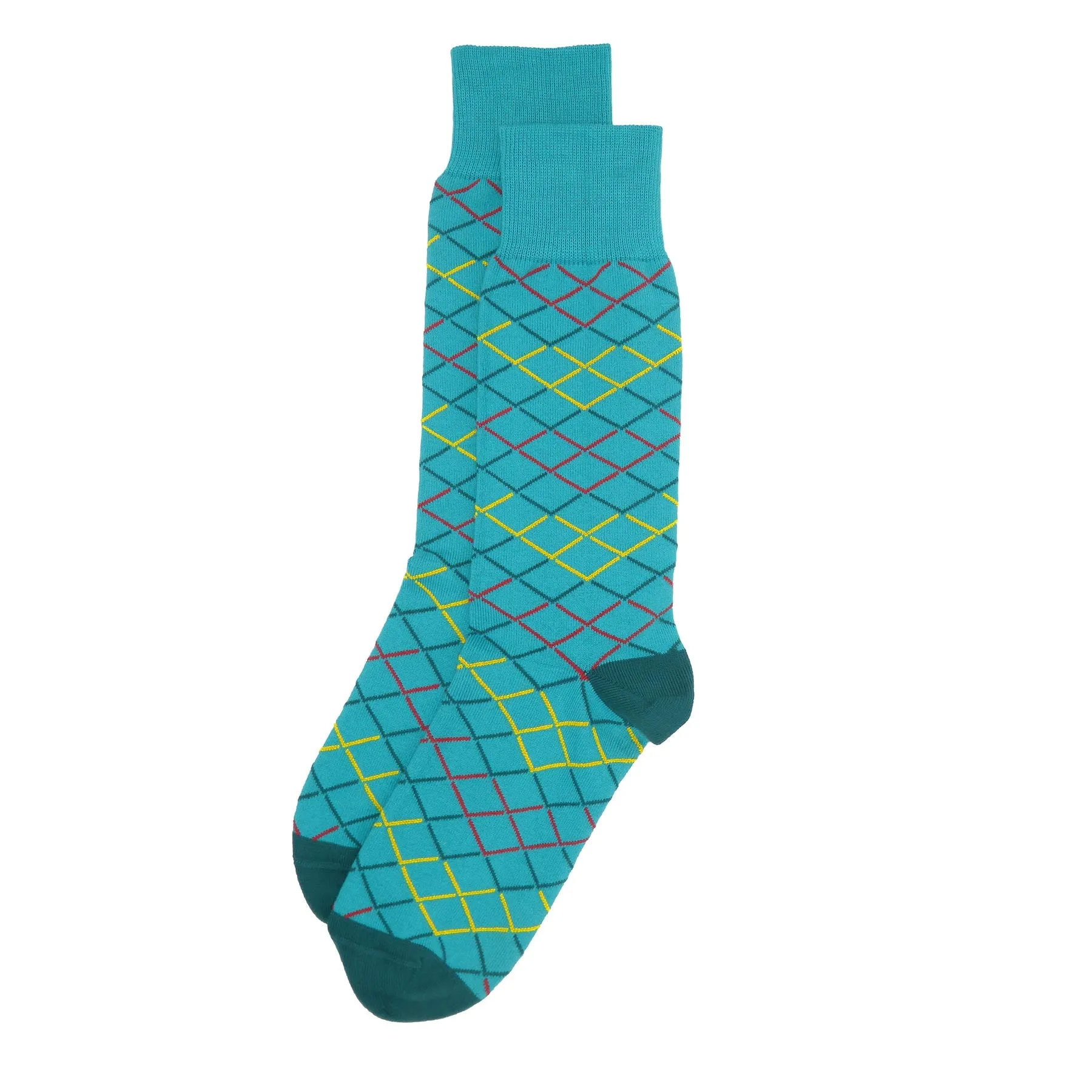 Hastings Men's Socks - Turquoise