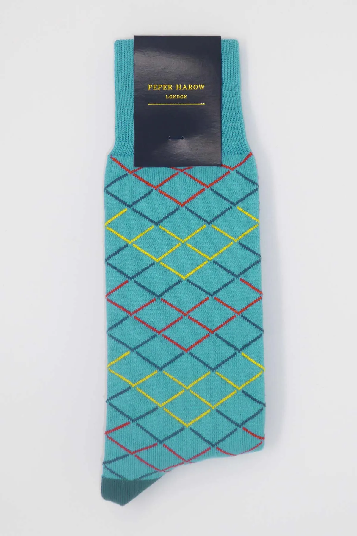 Hastings Men's Socks - Turquoise