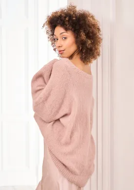 HEACHAM V-neck Sweater in Alpaca Cotton
