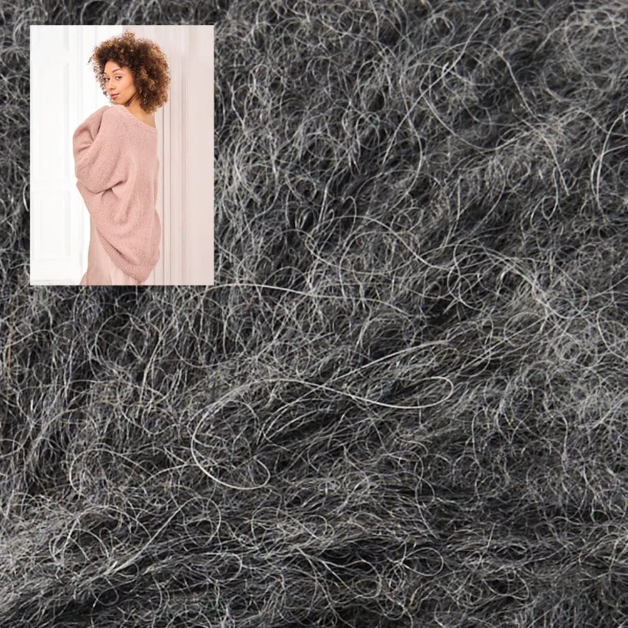 HEACHAM V-neck Sweater in Alpaca Cotton