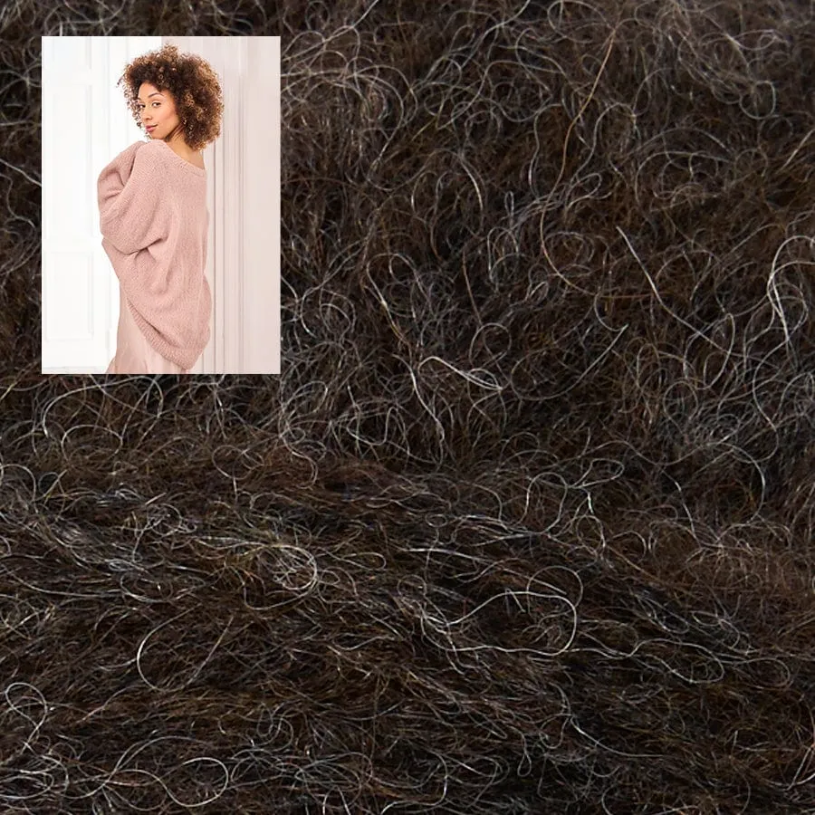 HEACHAM V-neck Sweater in Alpaca Cotton
