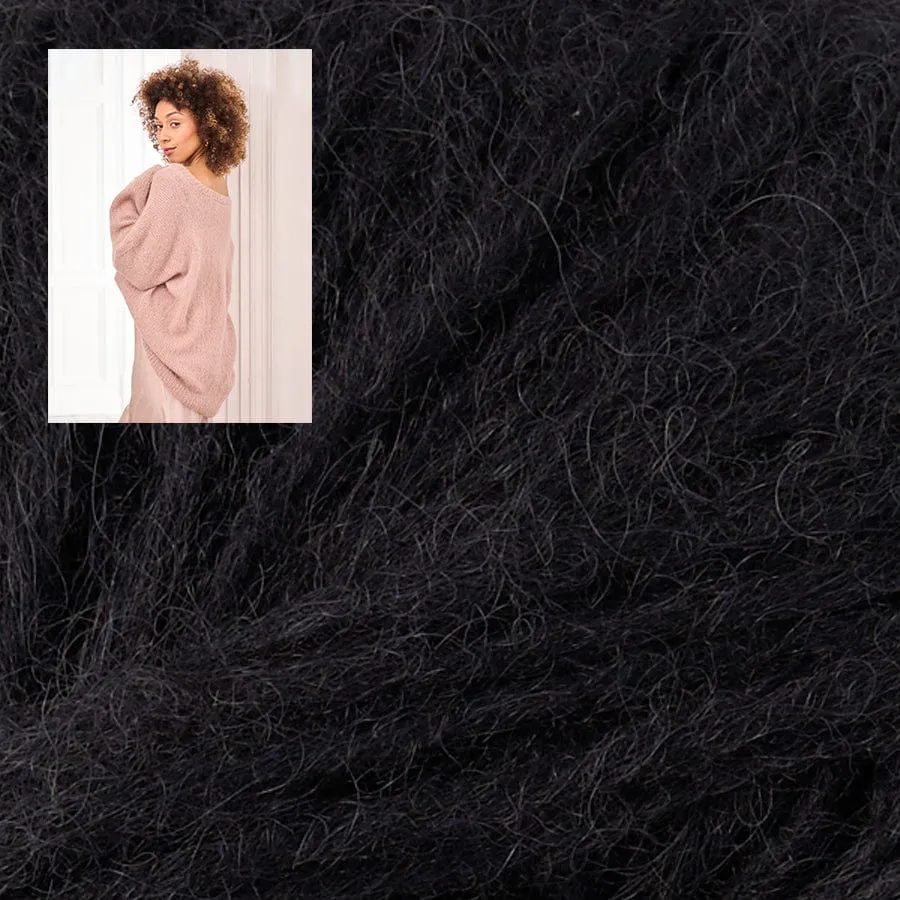 HEACHAM V-neck Sweater in Alpaca Cotton