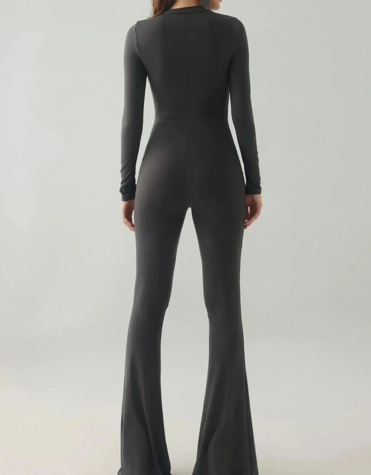 Jumpsuit Sports Workout Gray Pants