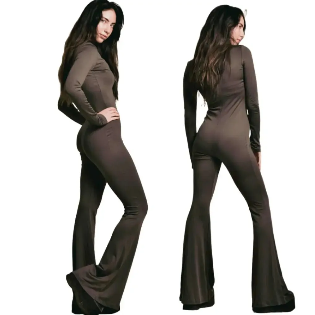 Jumpsuit Sports Workout Gray Pants