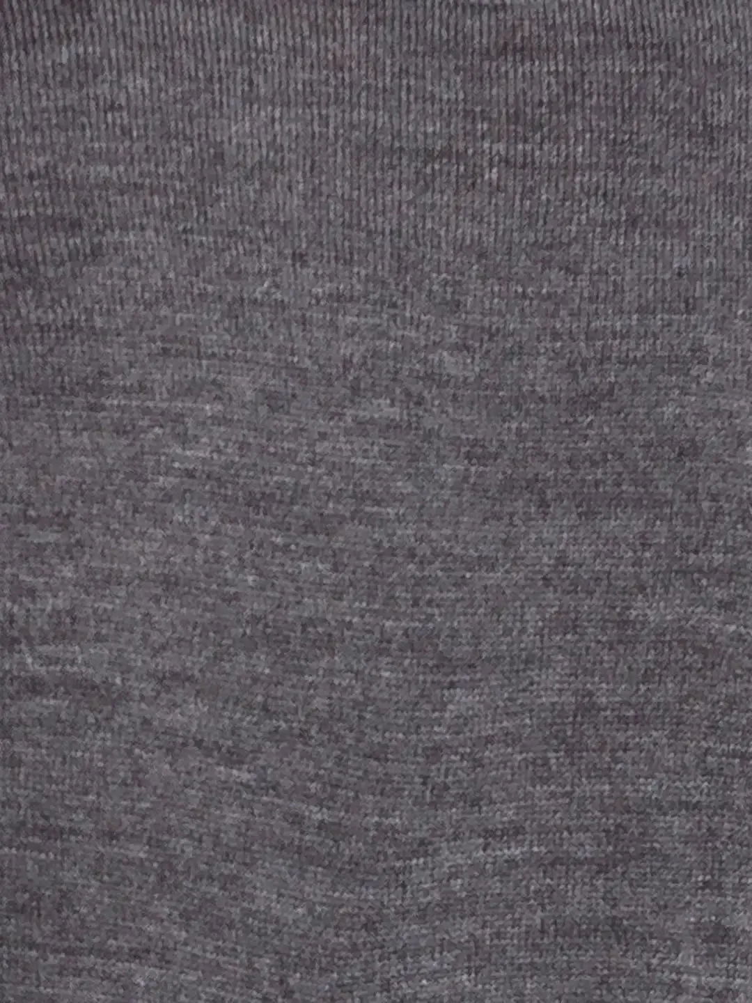 Men Grey Structure Acrylic Full Sleeve Sweaters