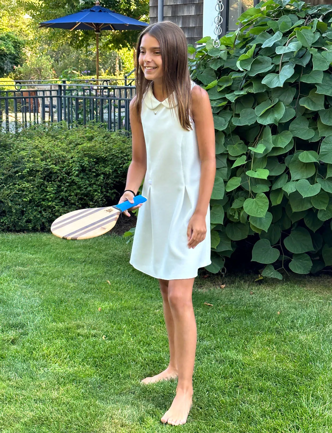 Mini Dune Dress w/Collar