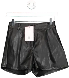 Missy Empire Kali Black Pu Skirt UK 6