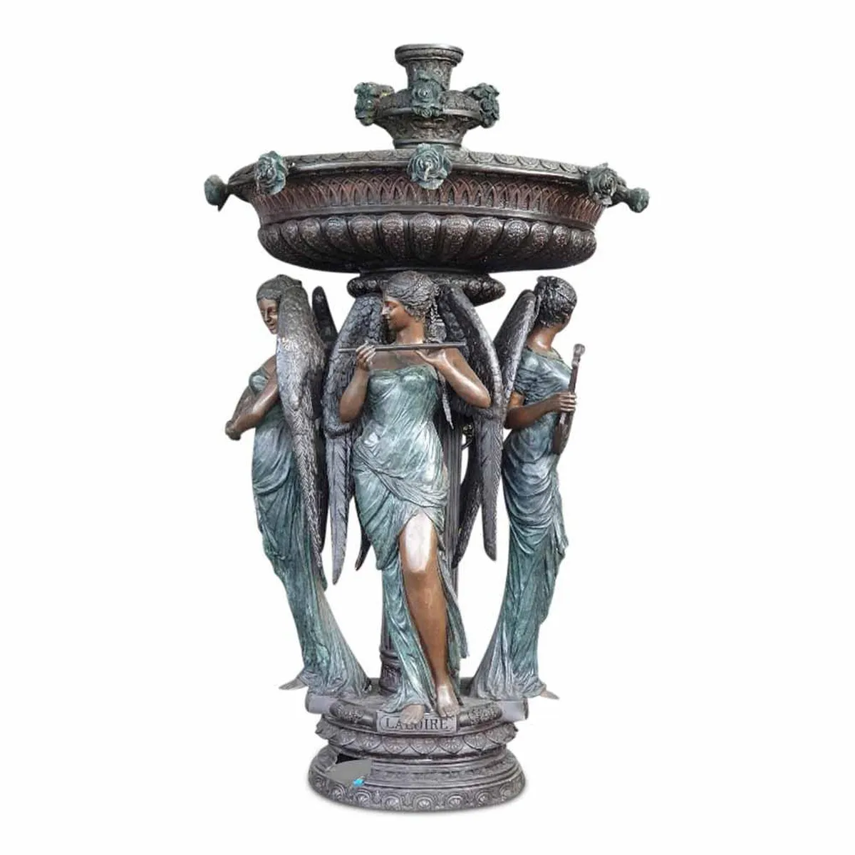 Musical Angels Bronze Fountain