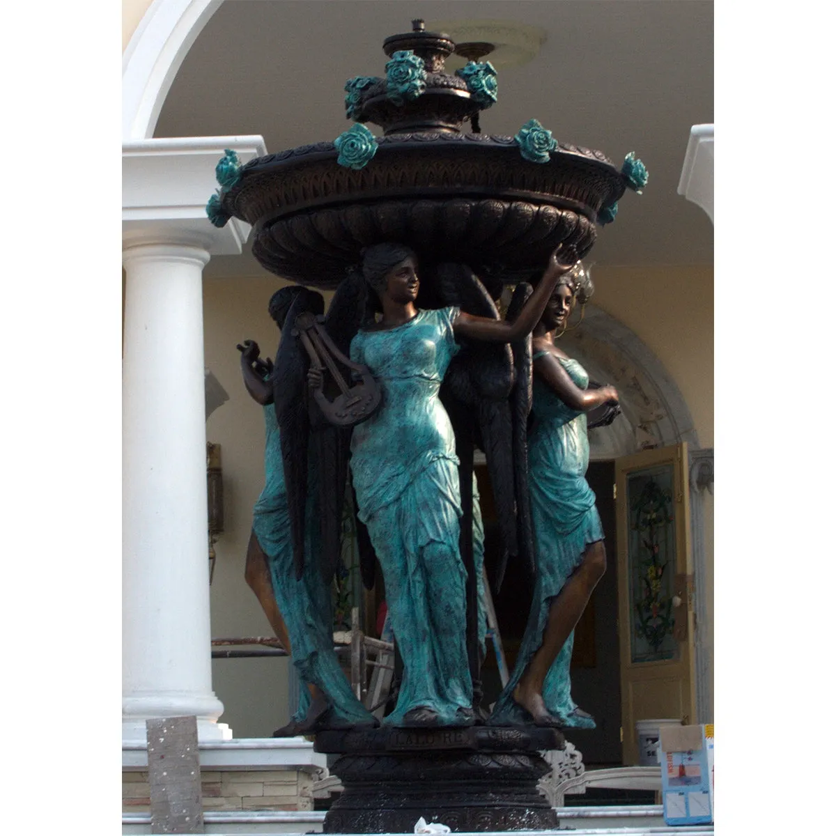 Musical Angels Bronze Fountain
