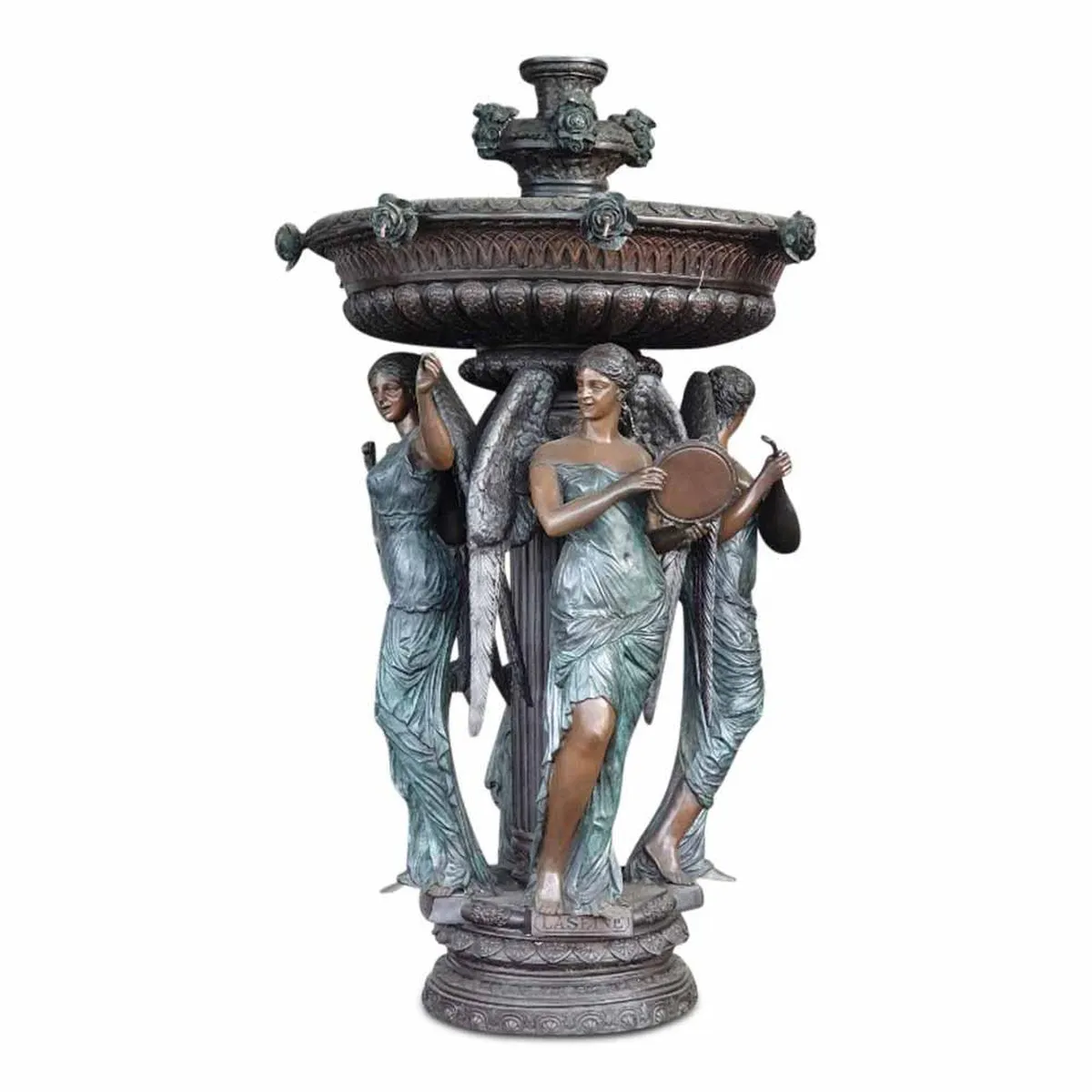 Musical Angels Bronze Fountain