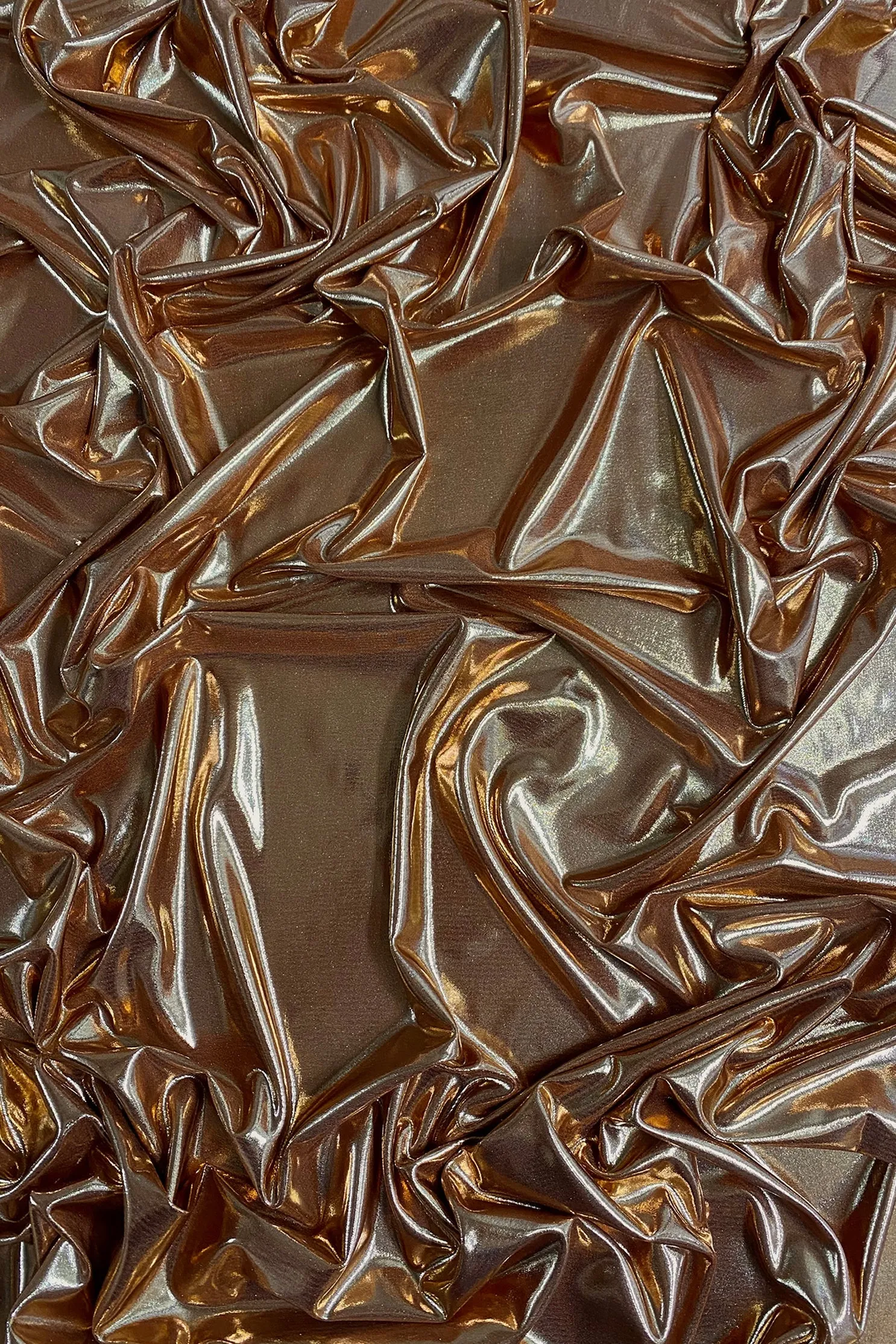 Orange Foil Lame