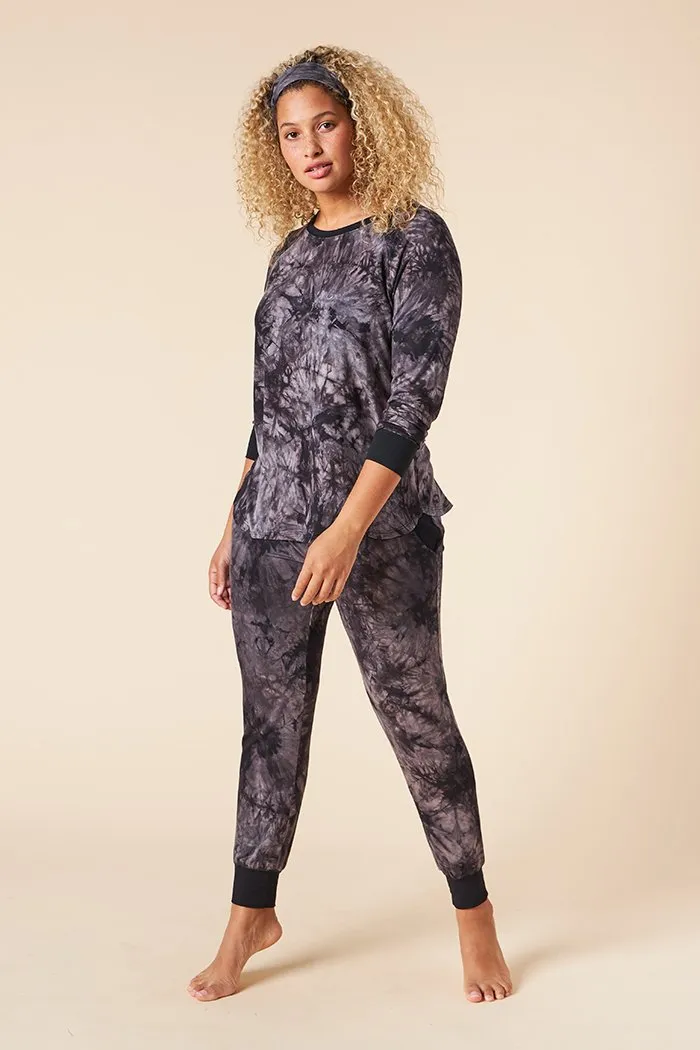 Relaxed Long Sleeve Harem Set