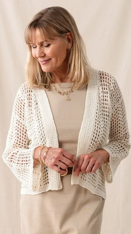 The Breton Crochet Cardigan Kit