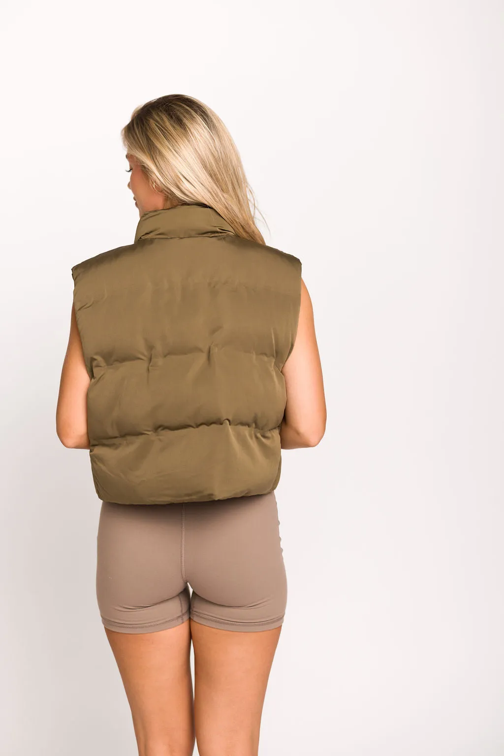 The Issey Vest in Antique Bronze