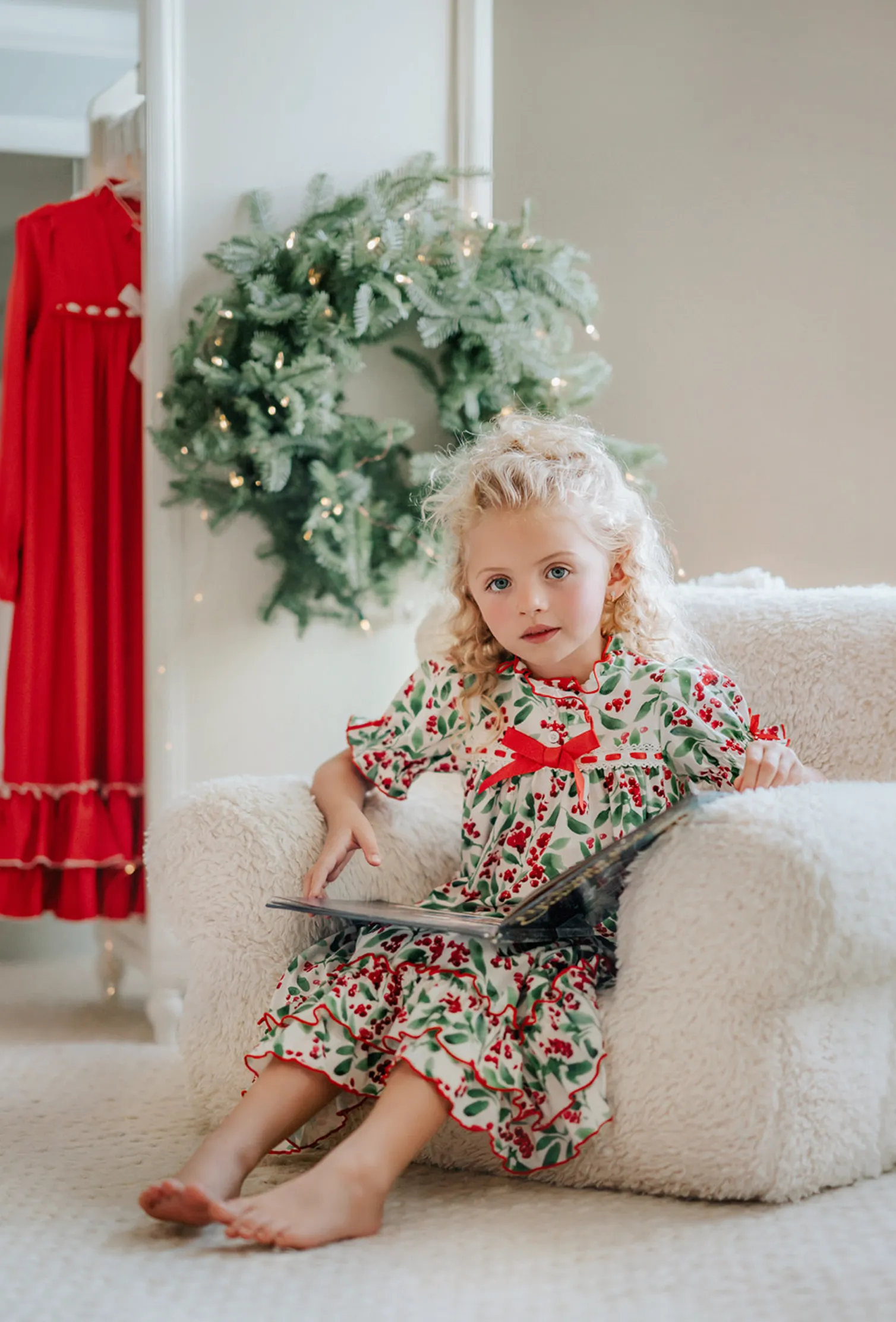 The Original Clara Nutcracker Gown in Winterberry