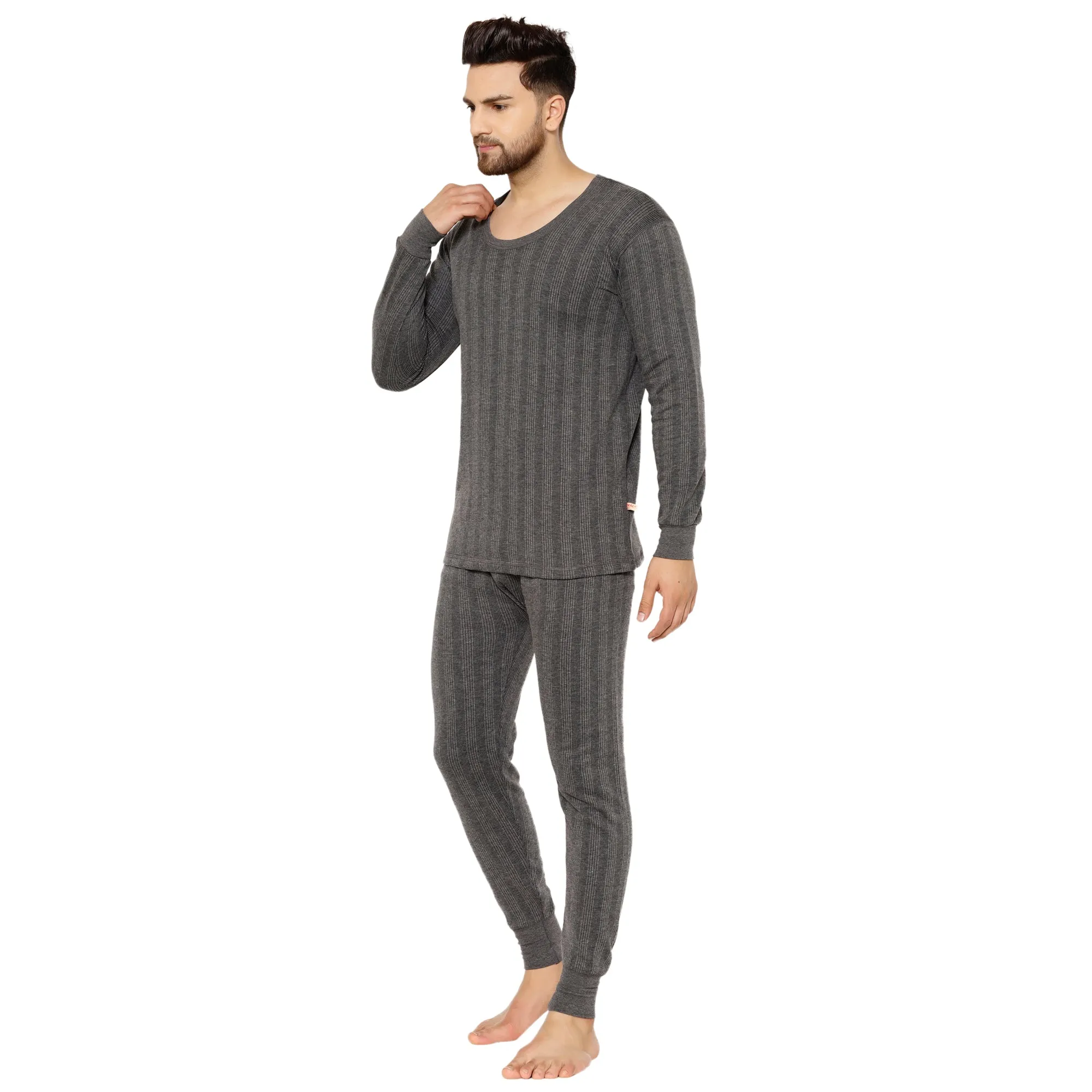 Vimal Jonney Black Thermal Top For Men's