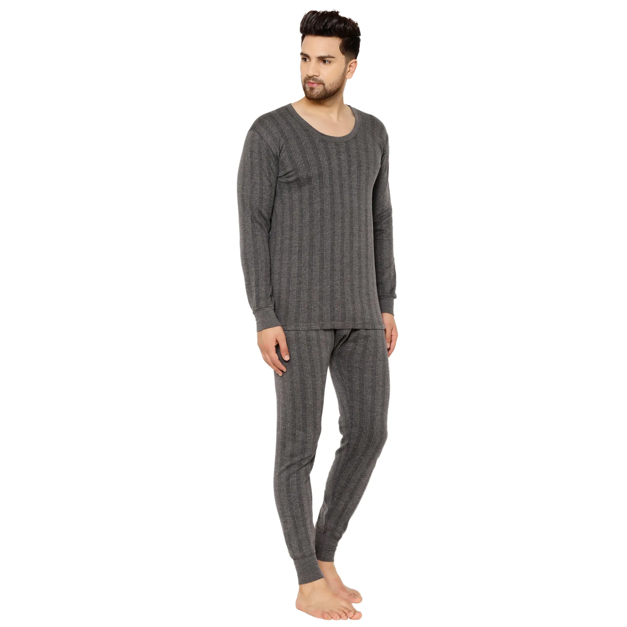 Vimal Jonney Black Thermal Top For Men's