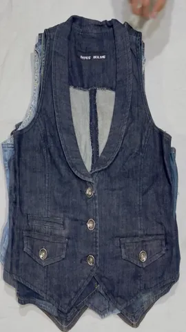 Y2K It Girl Denim waistcoats 10 Pieces